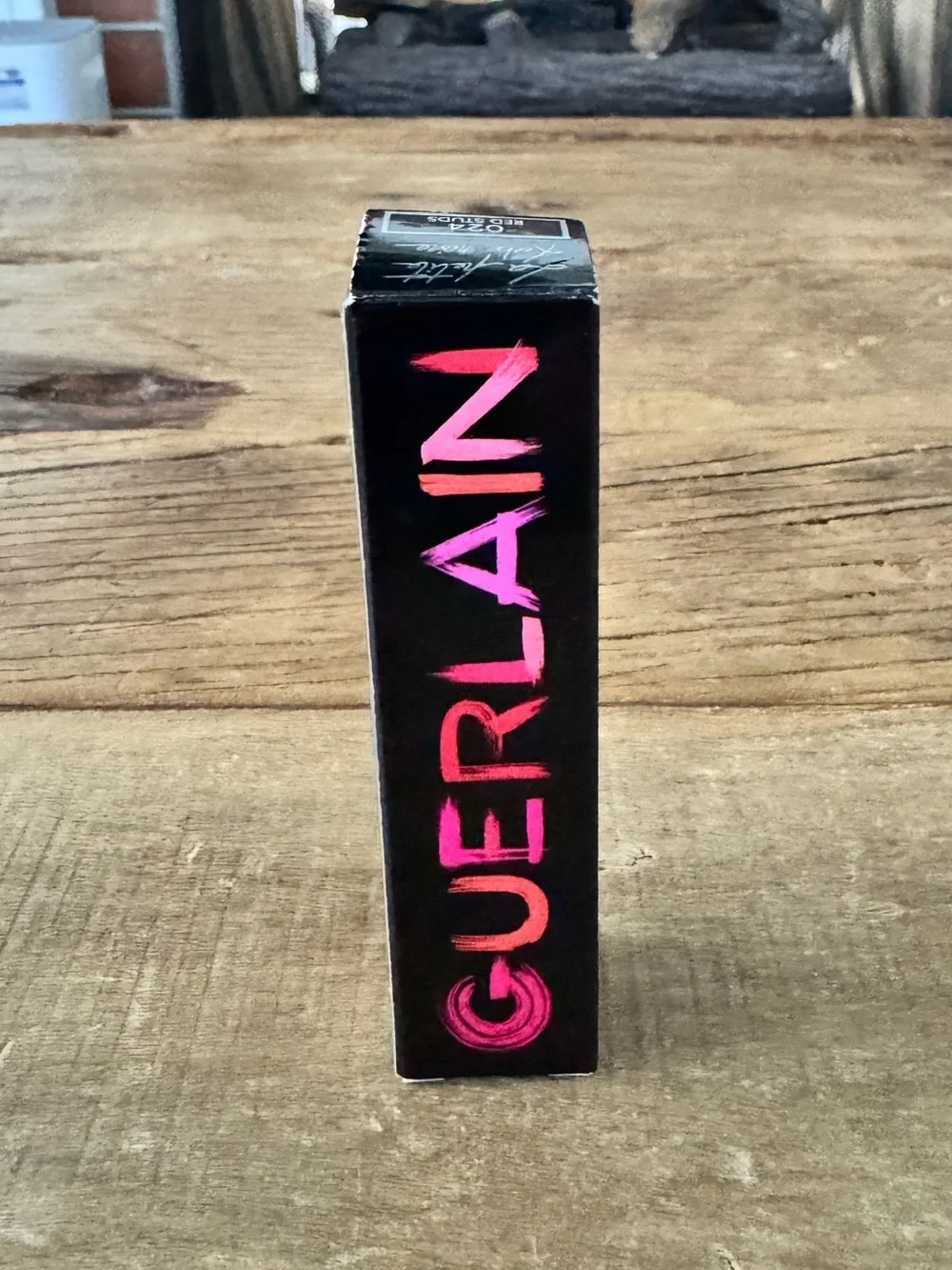 NEW in box Guerlain La Petite Robe Noire Shiny Lipstick ~ 024 Red Studs
